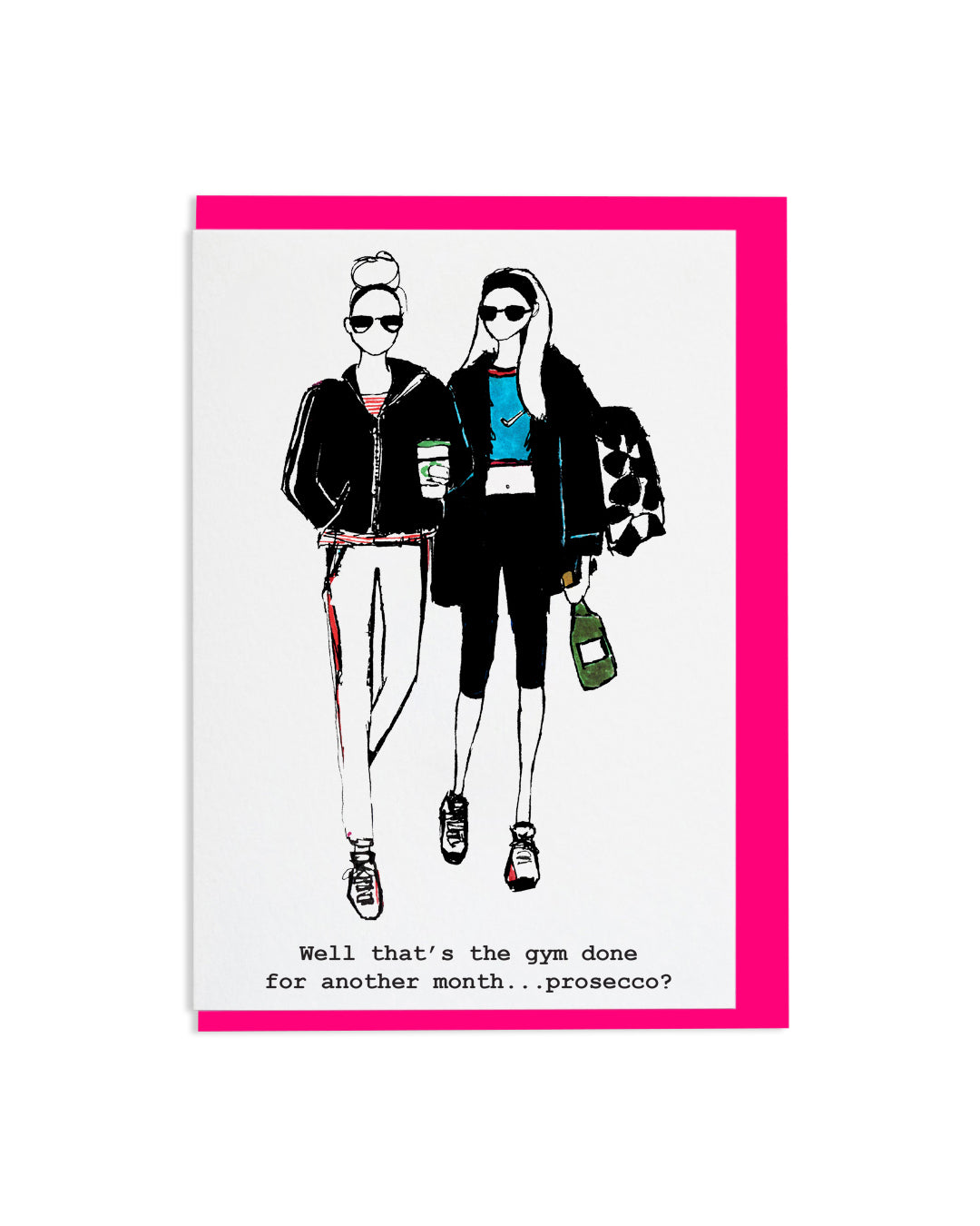 "Gym Done" A6 Greetings Card