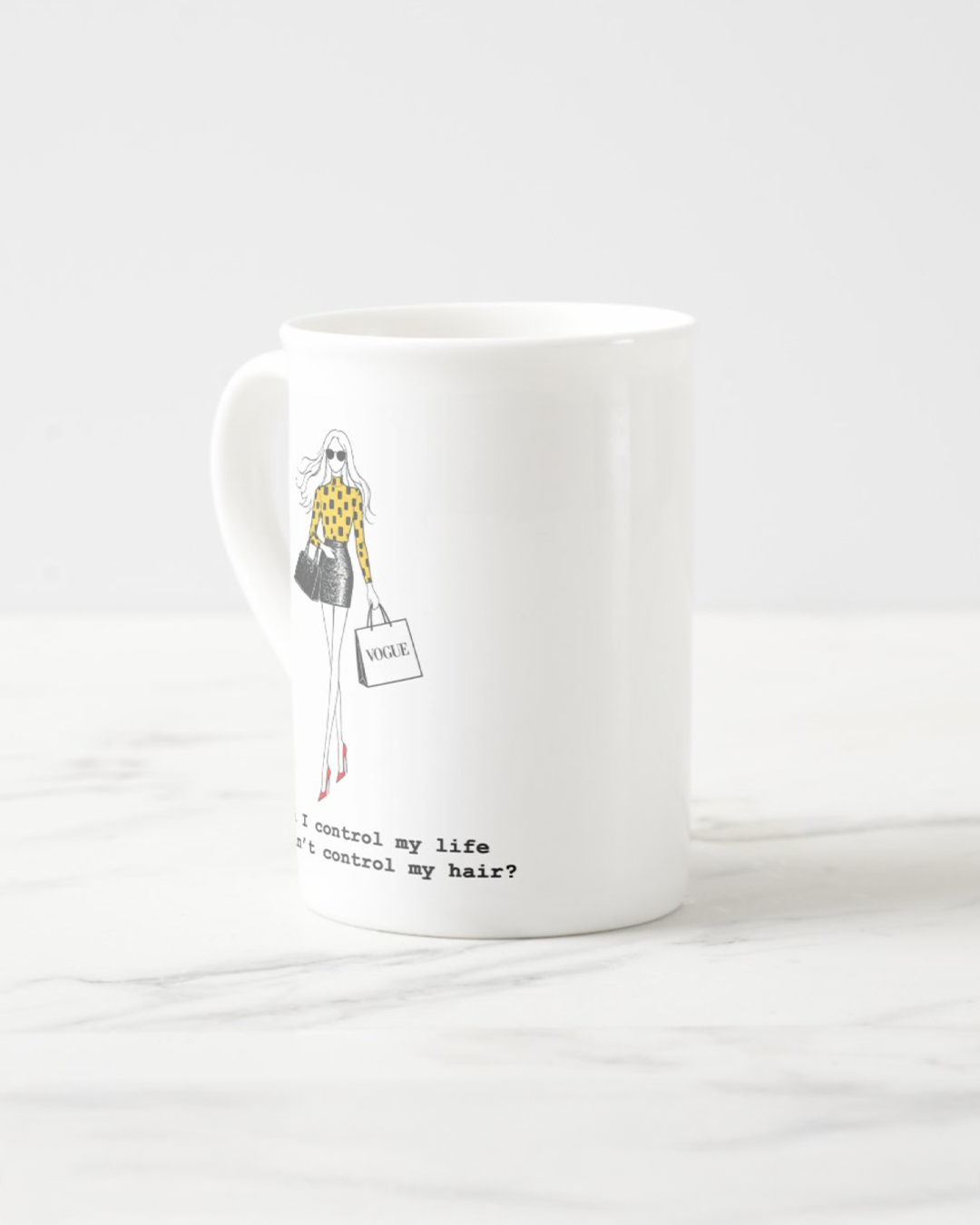 "Can't Control My Life" Bone China Mug