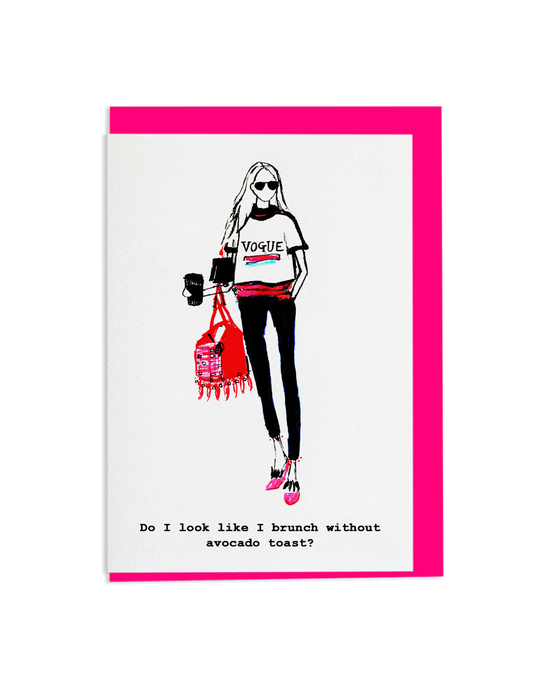 "Brunch" A6 Greetings Card