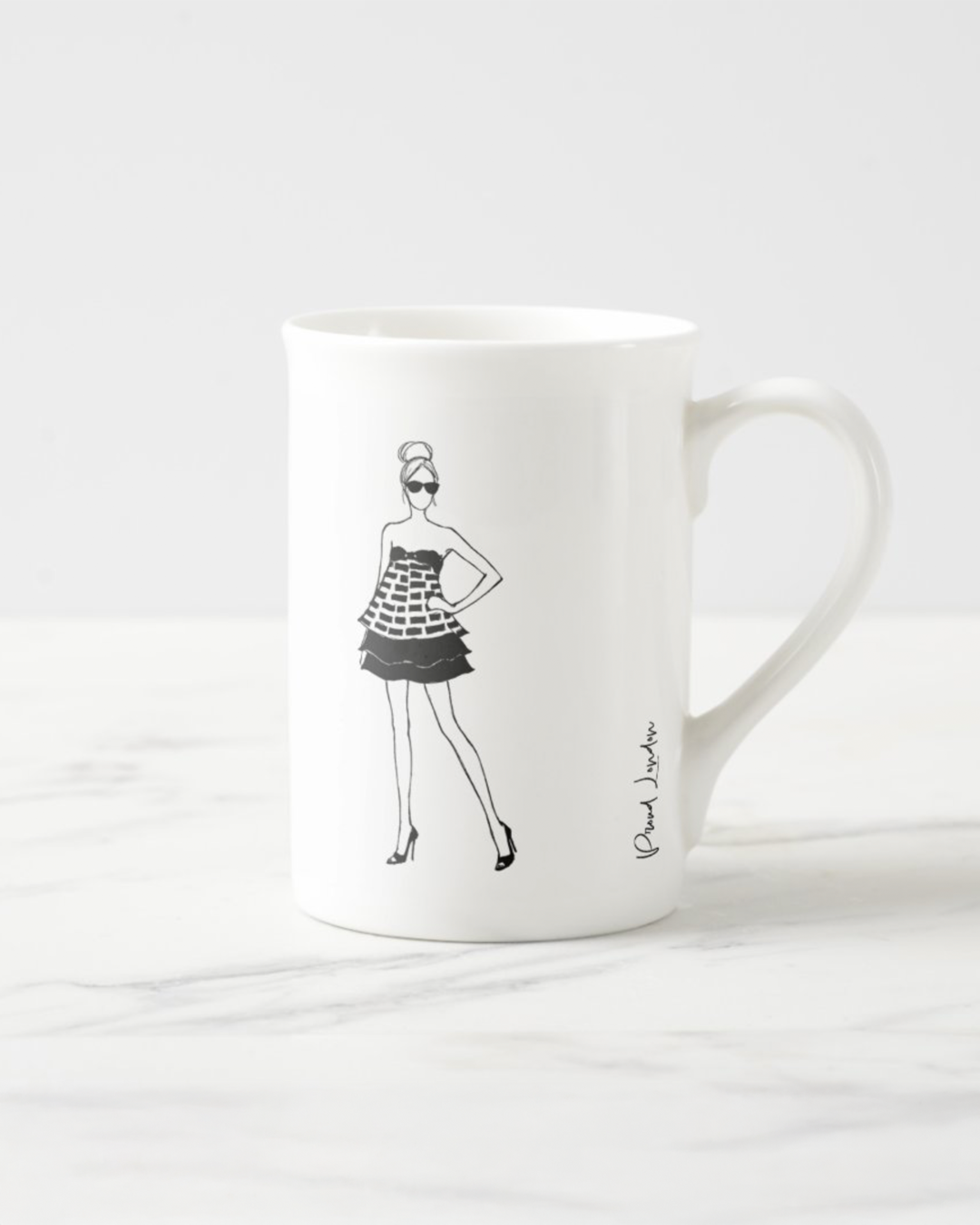 2 "Park Lane" Bone China Mugs