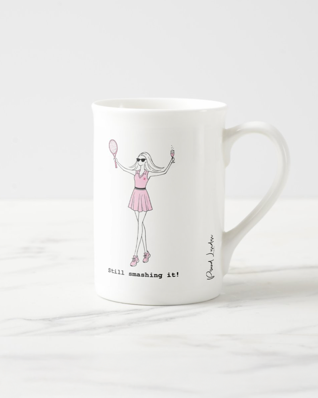 "Still Smashing It" Bone China Mug
