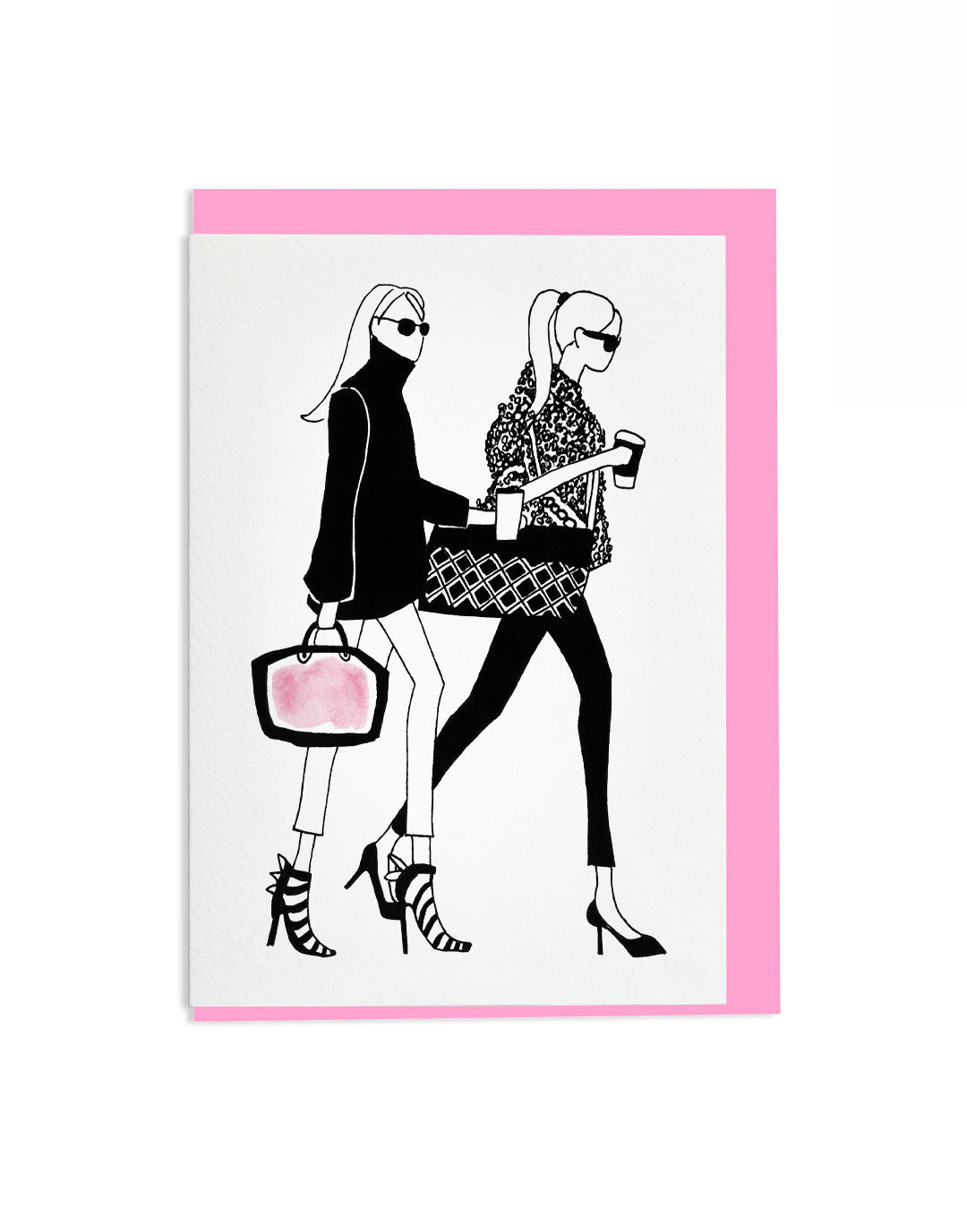 "Bond Street" A6 Greetings Card