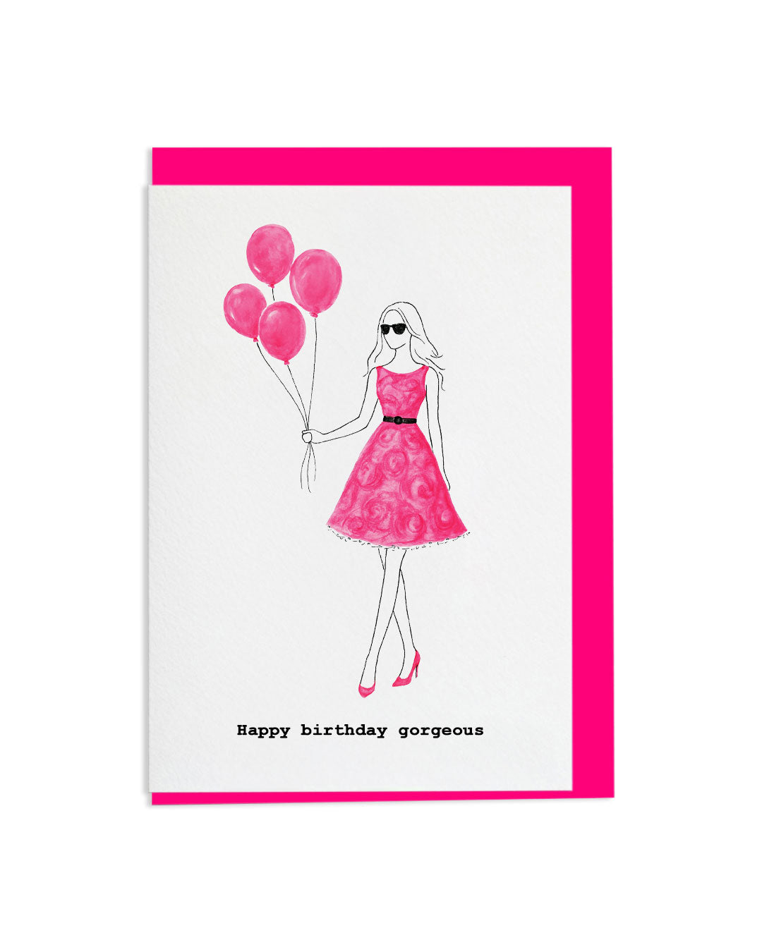 "Happy Birthday Gorgeous" A6 Greetings Card