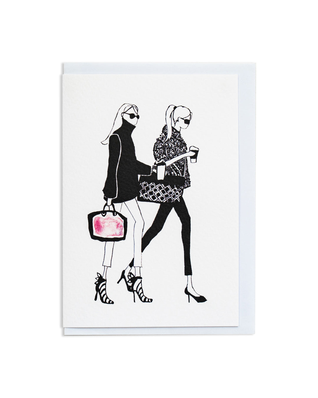 "Bond Street" A6 Greetings Card