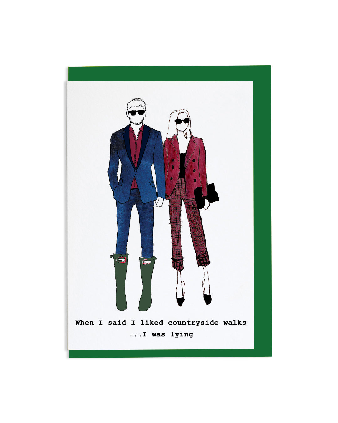 "Countryside Walks" A6 Greetings Card