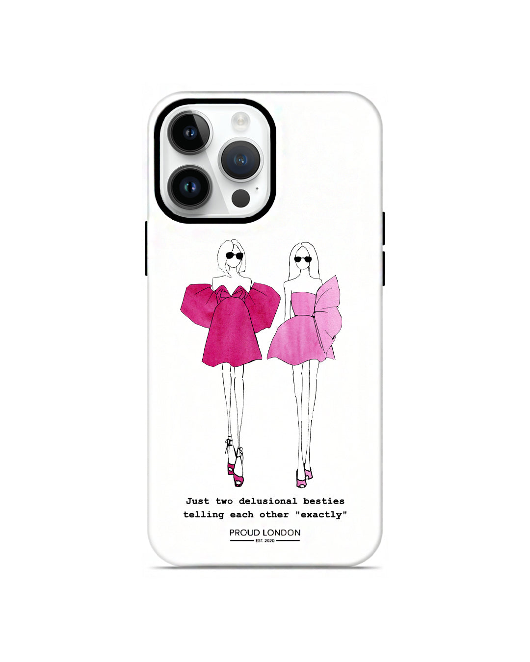 "Delusional Besties" iPhone Case
