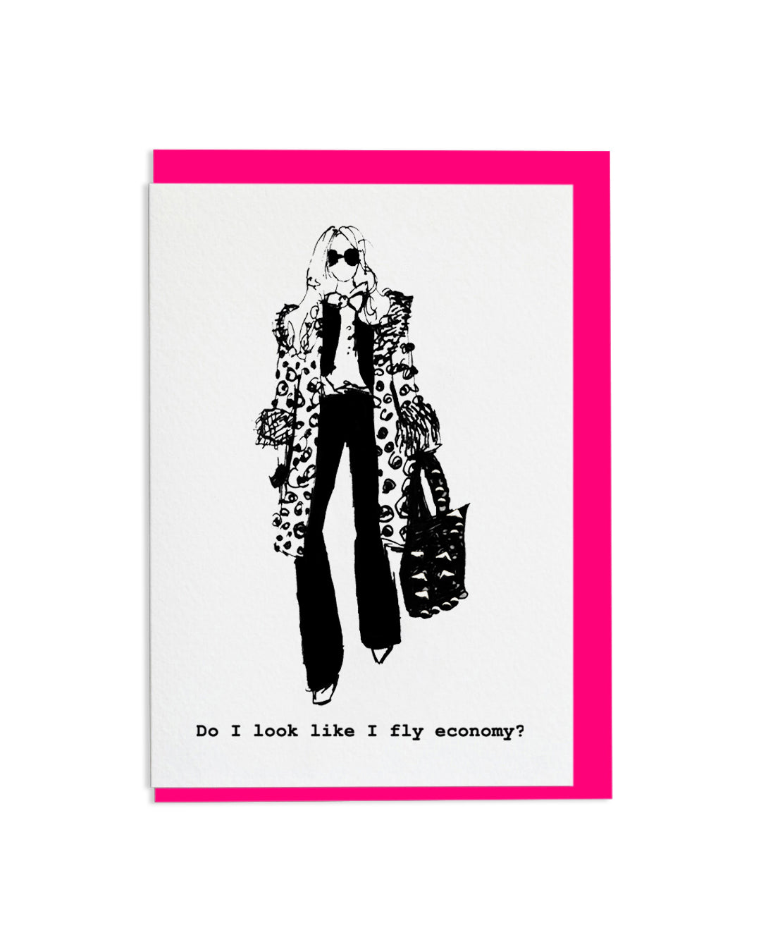 "Economy" A6 Greetings Card