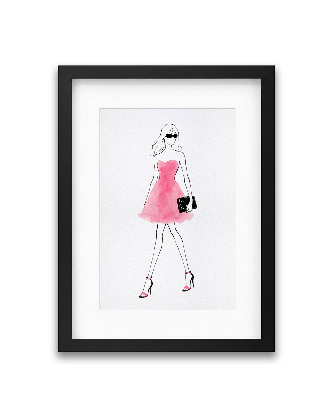 "Primrose Hill" Framed A4 Print