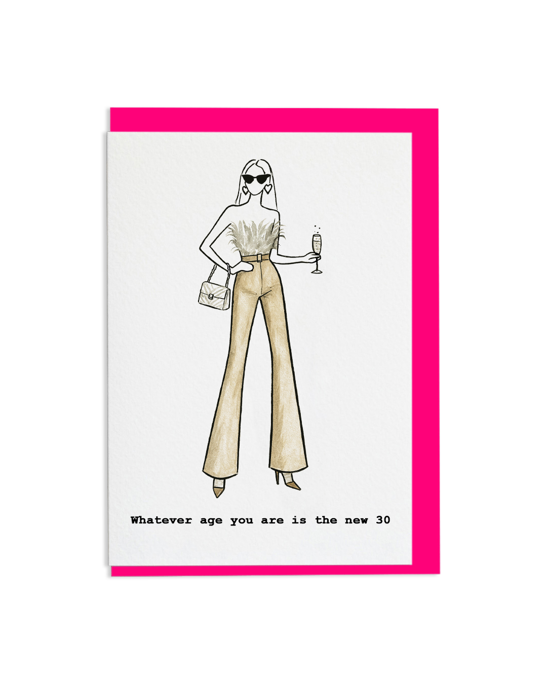 "Whatever Age You Are" A6 Greetings Card