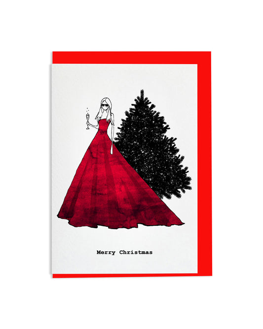 "Merry Christmas" A6 Greetings Card