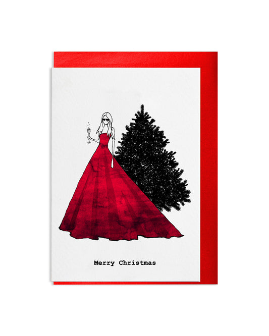 "Merry Christmas" A6 Greetings Card