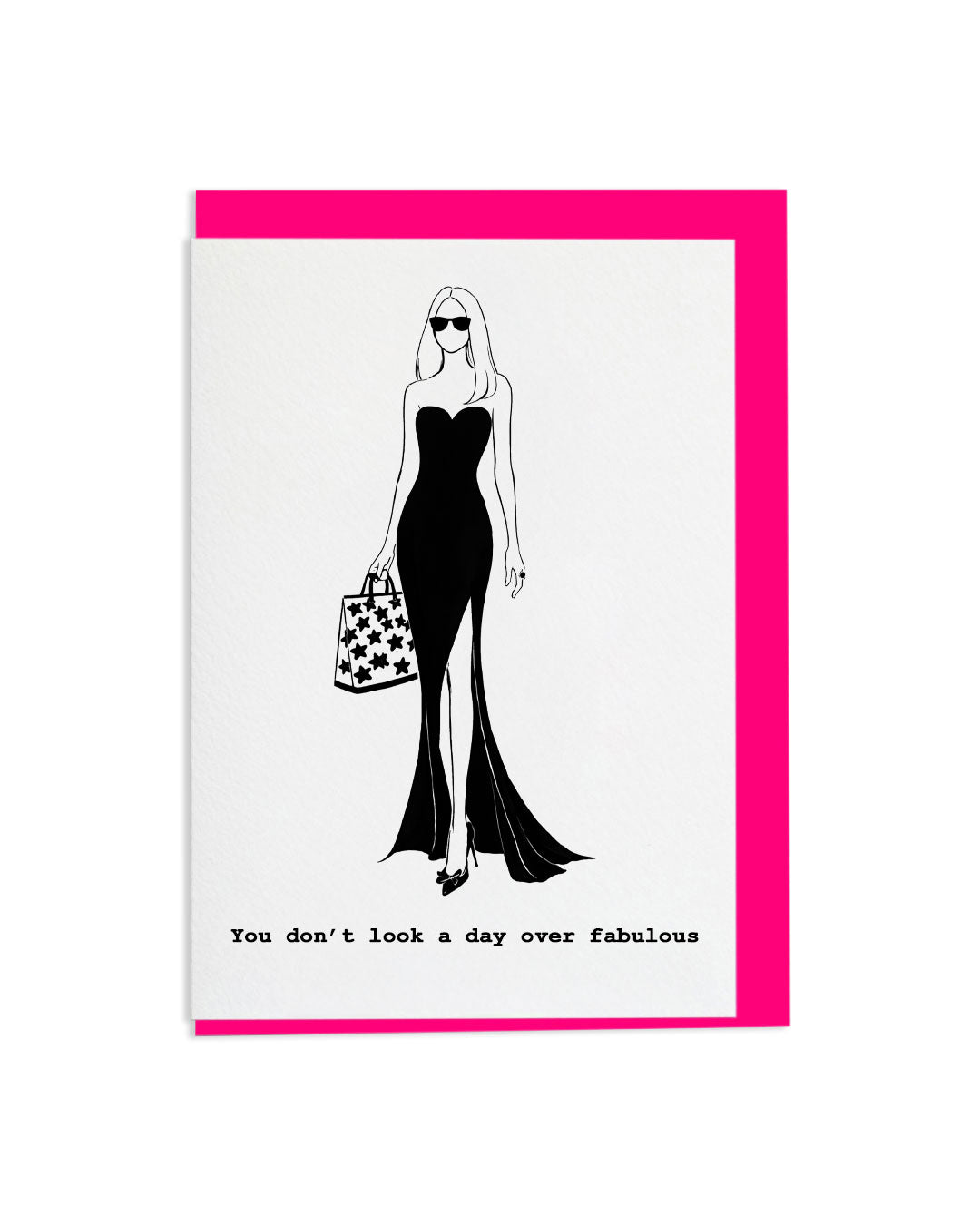 "Fabulous Girl" A6 Greetings Card