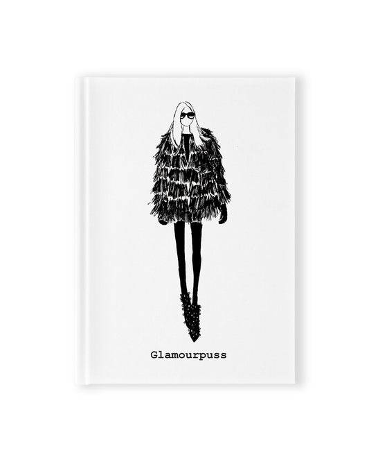 "Glamourpuss" Hardcover Notebook
