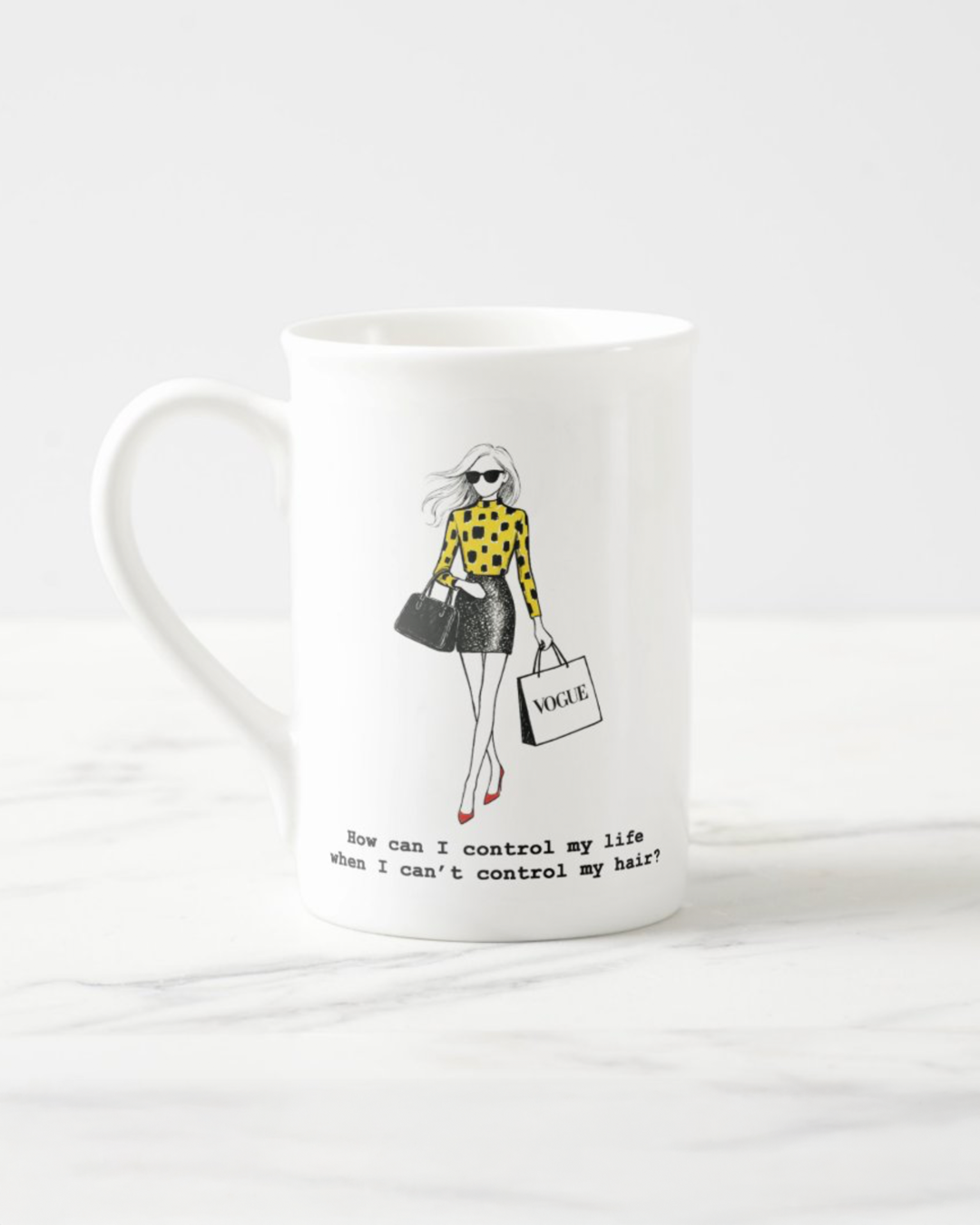 "Can't Control My Life" Bone China Mug