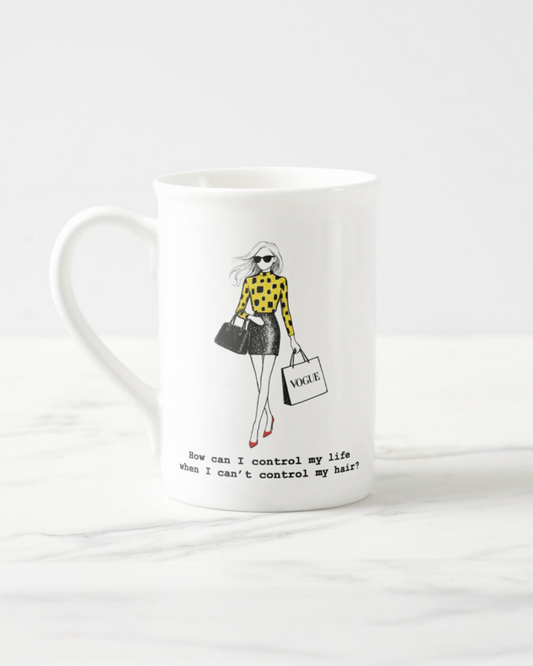"Can't Control My Life" Bone China Mug