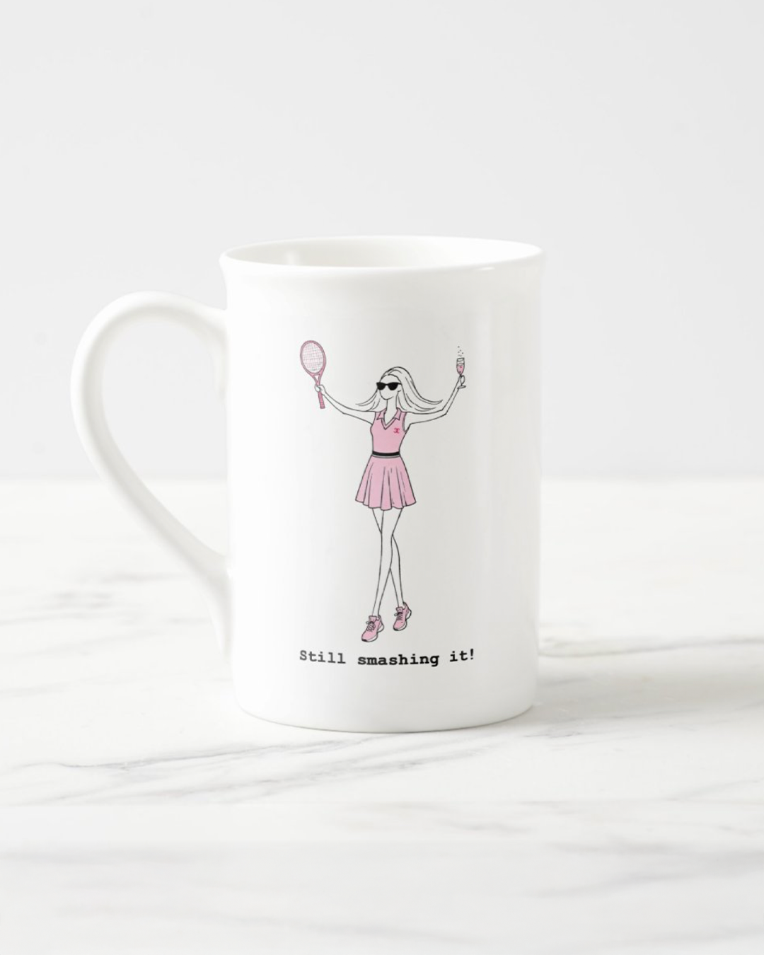 "Still Smashing It" Bone China Mug