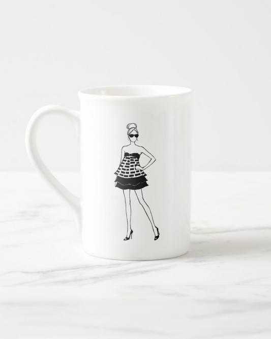 2 "Park Lane" Bone China Mugs