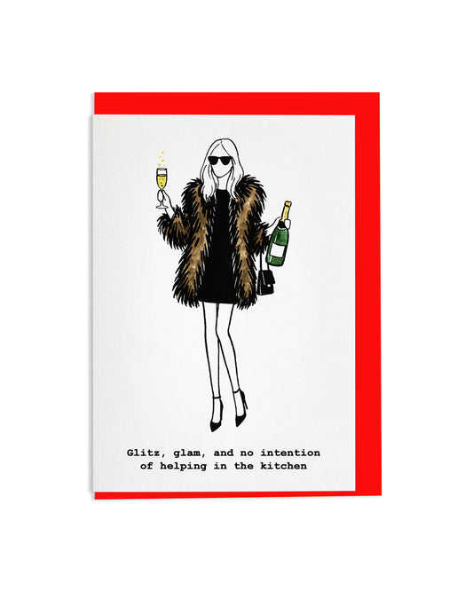 "No Intention" A6 Greetings Card