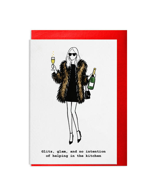 "No Intention" A6 Greetings Card