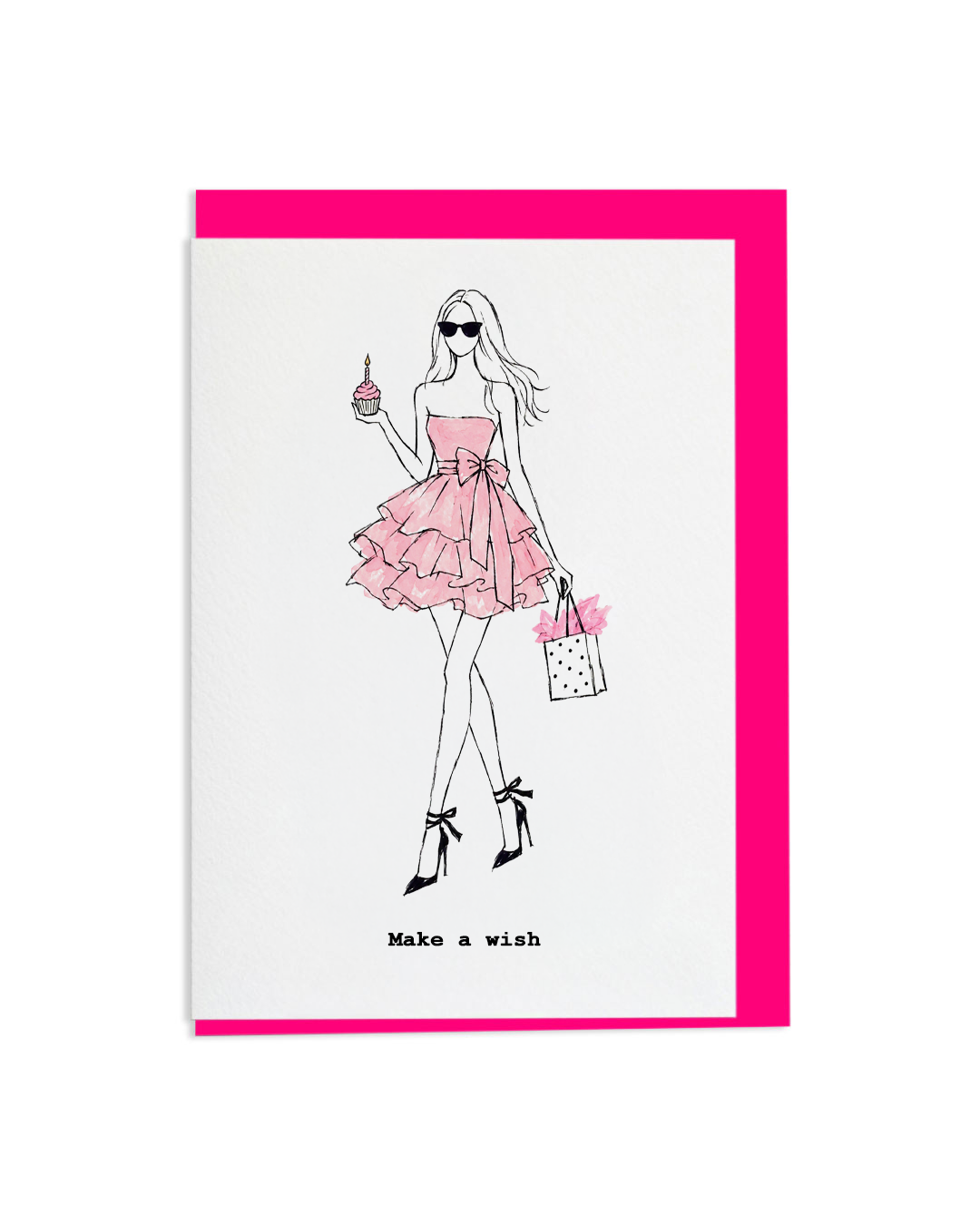 "Make A Wish" A6 Greetings Card