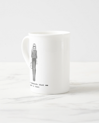 "Hair" Bone China Mug