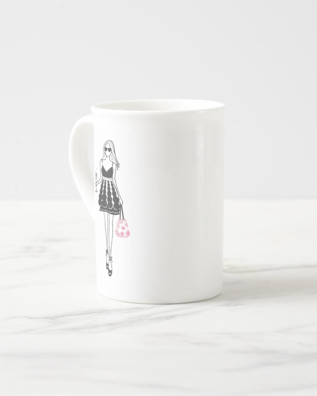 2 "Notting Hill" Bone China Mugs