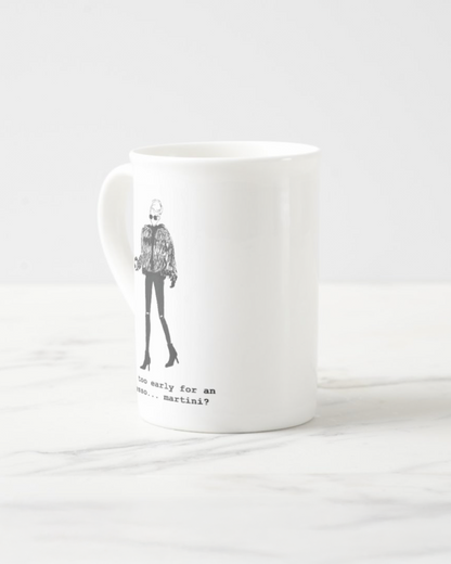 2 "Espresso... Martini" Bone China Mugs