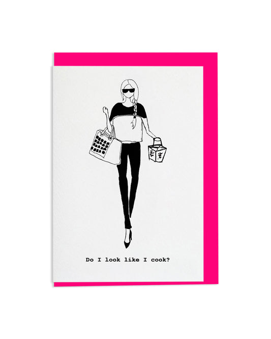"Cook" A6 Greetings Card