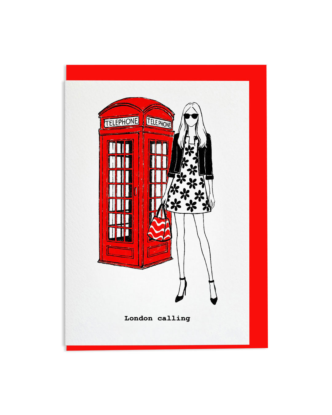 "London Calling" A6 Greetings Card