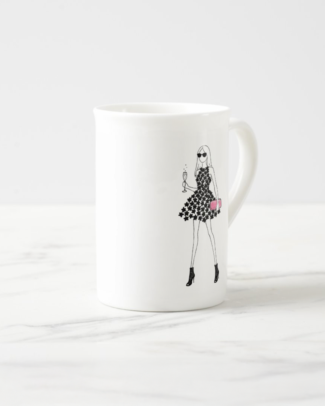 2 "Knightsbridge" Bone China Mugs