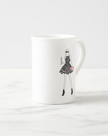 2 "Knightsbridge" Bone China Mugs