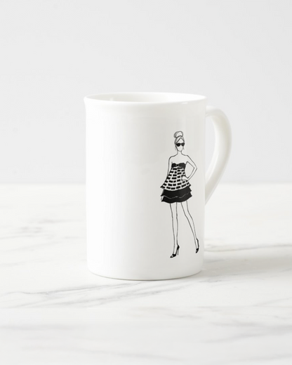 2 "Park Lane" Bone China Mugs