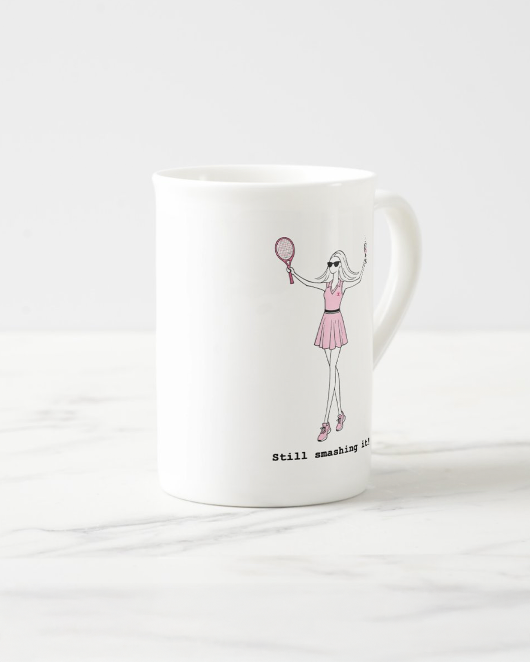 "Still Smashing It" Bone China Mug