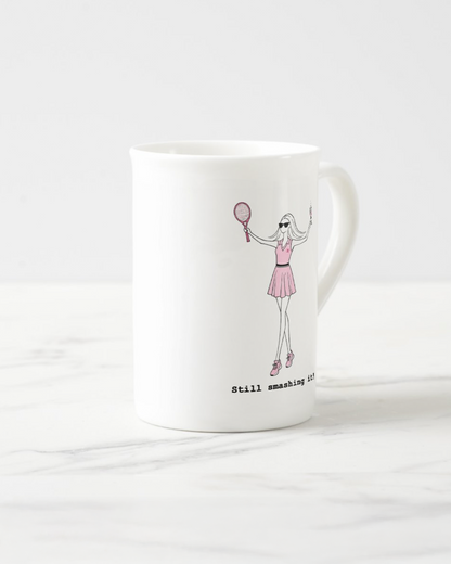 "Still Smashing It" Bone China Mug