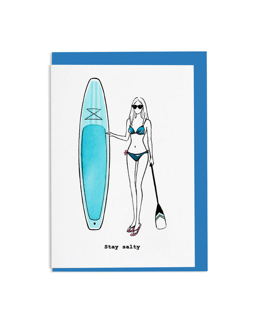 "Stay Salty" A6 Greetings Card