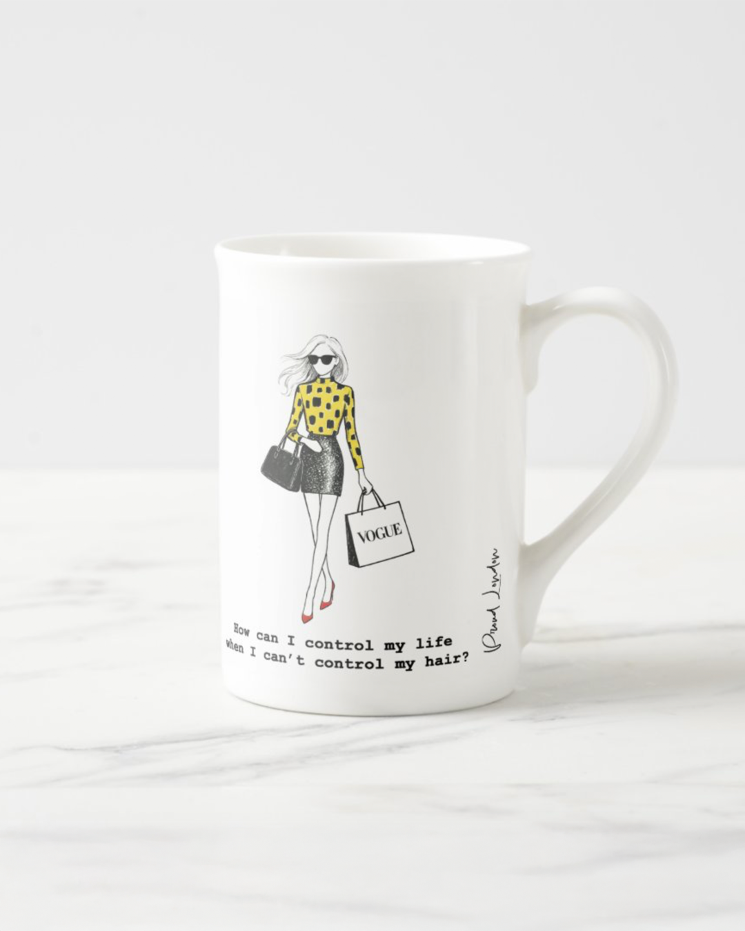 "Can't Control My Life" Bone China Mug