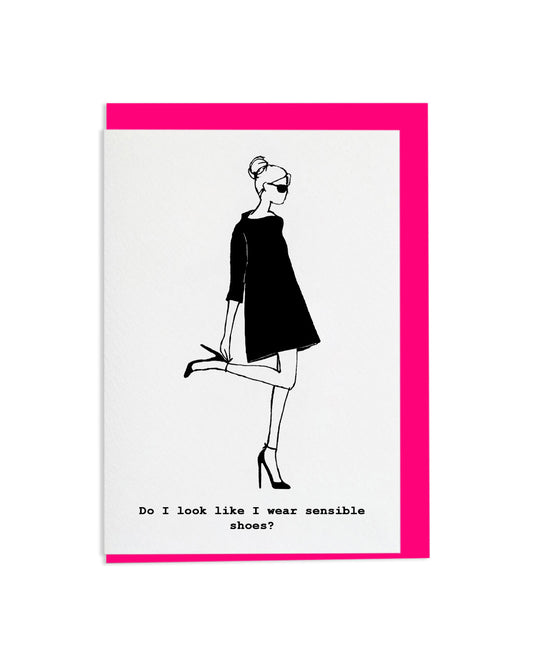 "Shoes" A6 Greetings Card