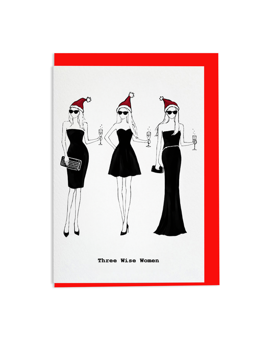 "Three Wise Women" A6 Greetings Card