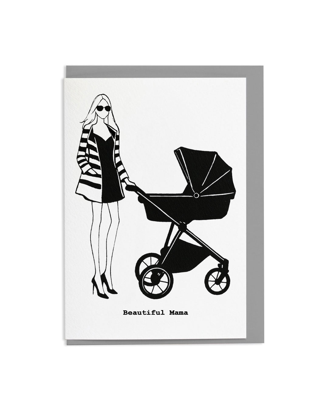"Beautiful Mama" A6 Greetings Card