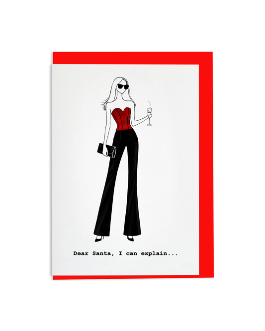 "I Can Explain" A6 Greetings Card