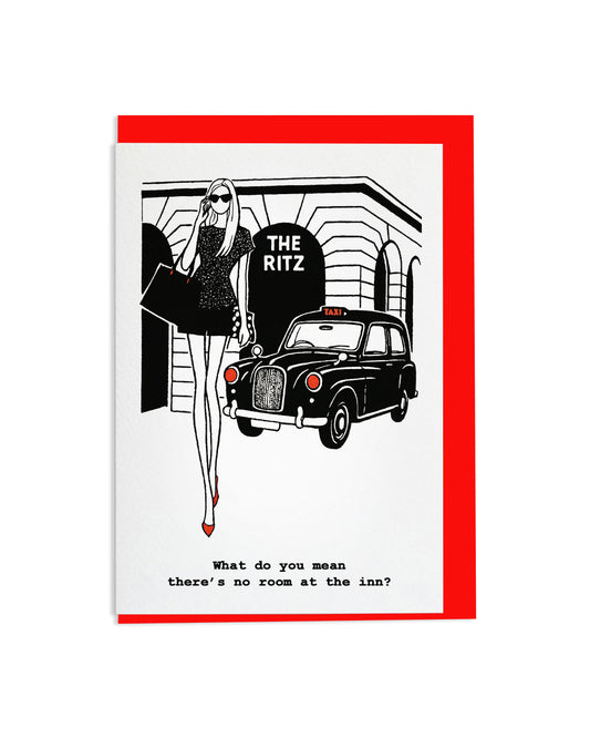 6 "No Room At The Inn" Greetings Cards