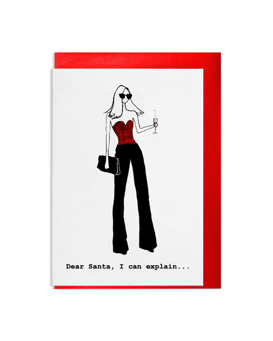 "I Can Explain" A6 Greetings Card