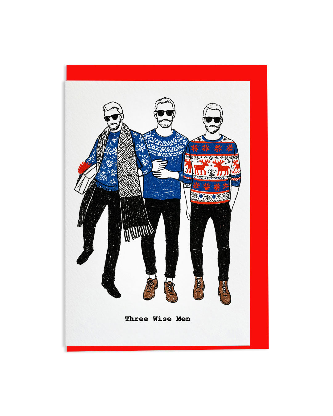 "Three Wise Men" A6 Greetings Card