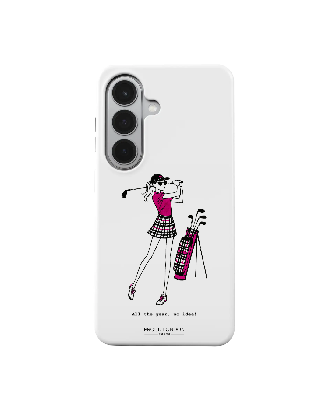 "All The Gear, No Idea!" Phone Case