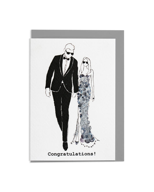 6 "Congratulations" A6 Greetings Cards