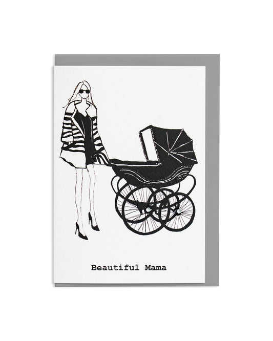 6 "Beautiful Mama" A6 Greetings Cards