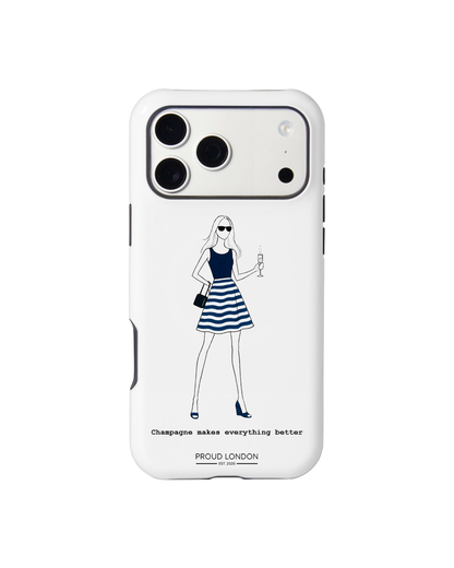 "Champagne Makes Everything Better" Phone Case