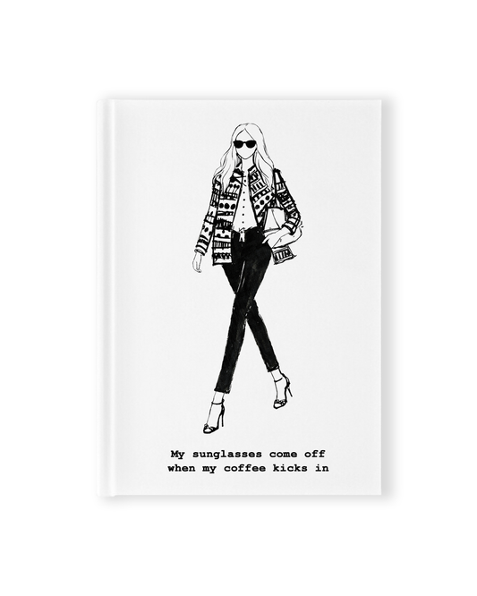 "Coffee" Hardcover Notebook