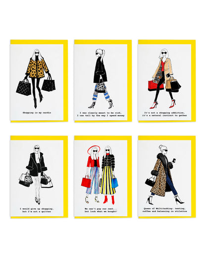 "Shopping Collection" Card Pack