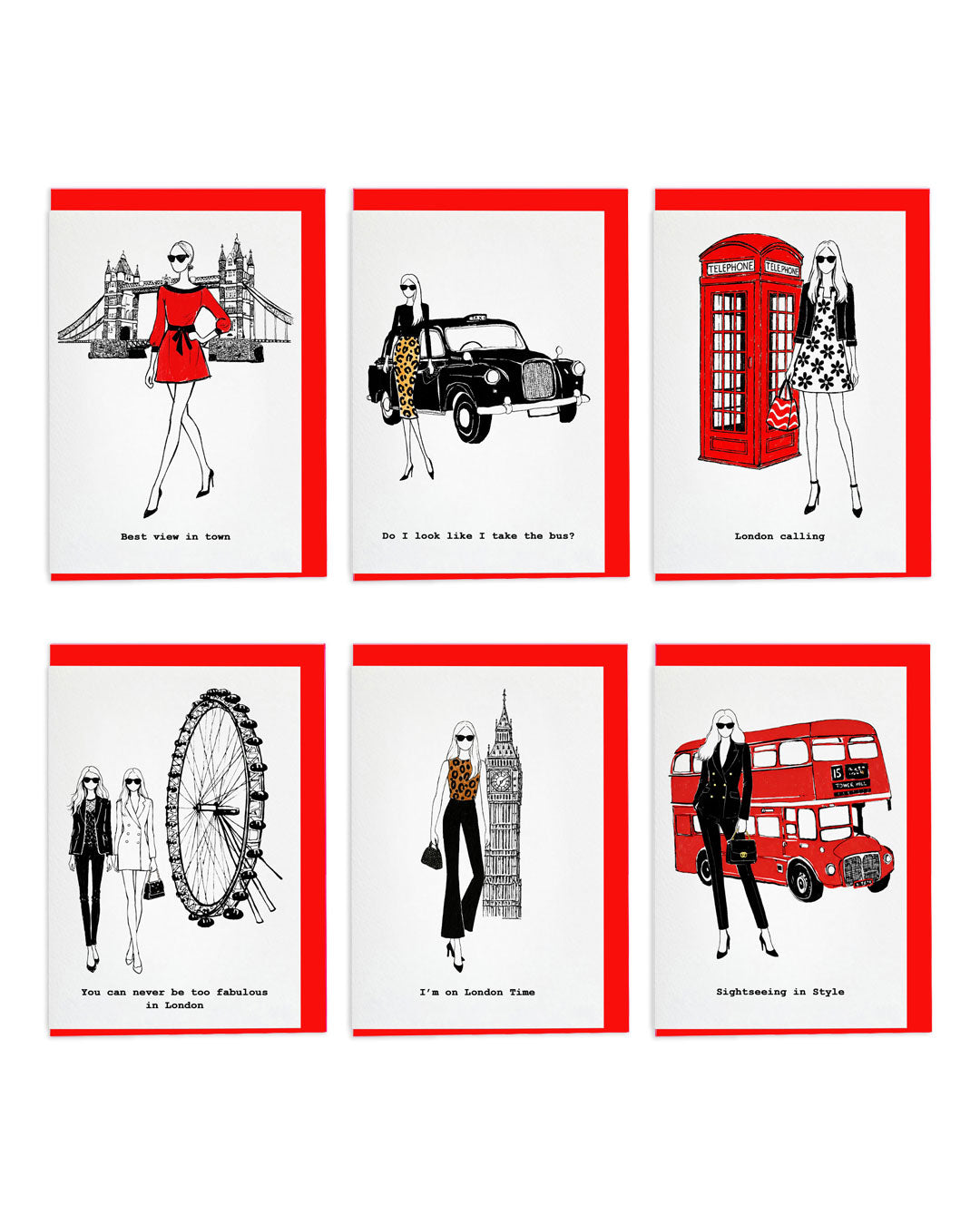 "London Collection" Card Pack